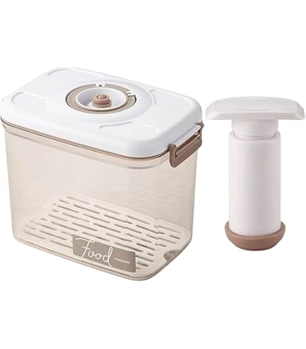 真空食品保存容器セット（真空ポンプ付き） Amazon｜pisipe 真空食品保存容器 真空ポンプ付き 食品真空保存