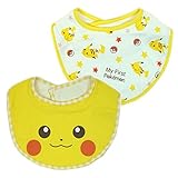 スタイ 2枚組 ビブ よだれかけ ポケモン ピカチュウ ポケットモンスター fo-bpk05