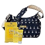 Bundle -3 Items:Ju-Ju-Be Hobo Be Diaper Bag -Legacy The Admiral & Bella B Honey Bum 2 oz & Bella B B