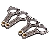 maXpeedingrods 日産180SX コネクティングロッド コンロッドキット 4本 SR20/S13/S14/シルビア180SX インフェルニティ G20 交換部品用 接続ロッド rods 連接棒 自動車用 for NISSAN