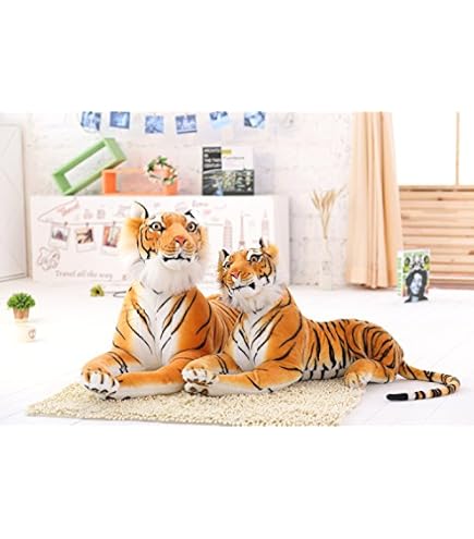 Amazon.co.jp: HANSA ハンサ ぬいぐるみ 4891 トラ 45 虎 とら TIGER