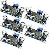 EasyWordMall 5 個 DC-DC 1.25-30V 3A LM2596S 電源降圧モジュールレギュレータ