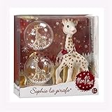 Baby's Chrismas Gift, Sophie the Giraffe My First Christmas Teether and Ornament Set by Vulli [並行輸入品
