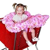 Floppy Seatｮ Shopping Cart and High Chair Cover, EZ Carry BagTM Style -Pink Floral by Floppy Seatｮ [