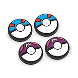 Switch Joycon サムグリップキャップ ソフトシリコンジョイスティックカバー Nintendo Switch/OLED/Switch Lite対応 アナログスティックグリップ スイッチ用ボタンカバー (F-ブルーパープル)