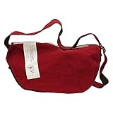 ユナイテッドビーズ ななめがけバッグ ネオ L 刺子 赤/黒 SSH-SBL4-SA3