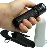 Vizeri Tactical Flashlight: Precision Focusing, Cree T6, Best Versatility Accessories, Flexible Powe