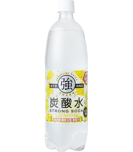 Amazon.co.jp: 友桝飲料 強炭酸水 1000ml×15本 : 食品・飲料・お酒