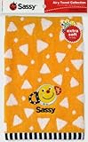 Sassy フェイスタオル/スマイリーオレンジ/袋入り/【お風呂・プール】NZSA97205