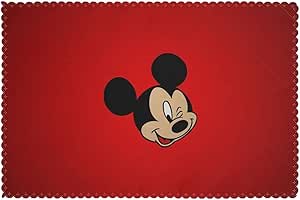 Amazon ミッキーマウスの赤い壁紙 ランチョンマット かわいい おしゃれ 食卓飾り 滑り止め 断熱 家庭レスト ラン用 プレース マット 6枚セット 30x45cm ランチョンマット オンライン通販 Amazon ミッキーマウスの赤い壁紙 ランチョンマット かわいい おしゃれ 食卓飾り 滑り止め 断熱 家庭レスト ラン用 プレース マット 6枚セット 30x45cm ランチョンマット オンライン通販