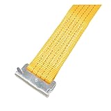 ヨロスト ラッシングベルト レールタイプ （Rフック）固定側1mｘ巻取側3 10個