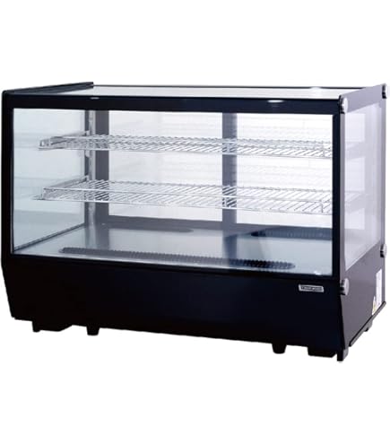 Amazon | Hijiru 卓上冷蔵ショーケース160L【HJR-UTK160】 ケーキ屋や 