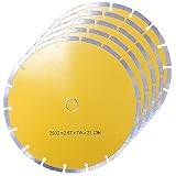 【5枚セット】ダイヤモンドカッター 250mm セグメント 乾式 コンクリート ブロック タイル レンガ 切断用 刃 ダイヤモンド カッター 替刃 替え刃 DC250