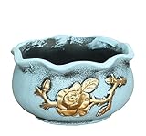 ミニセラミック多肉植物ポットモダンサボテン植物ポット[11 * 7cm]