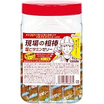 【4個セット】共親製菓 現場の相棒 塩 ビタミンゼリー レモン味 Amazon.co.jp: 【詰替用】共親製菓 スポーツの相棒 塩ビタミン