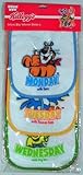 Set of 7 Kellogg's Terry Infant Bibs by Kellogg's