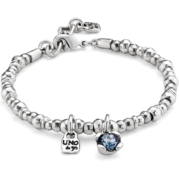 Amazon | Uno de 50の特徴的なメタルミックスブレスレット。15マイクロ