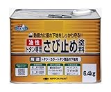ガーデニング 園芸 塗装 人気 塗装用品 トタン専用さび止め塗料 6.4kg グレー・182358