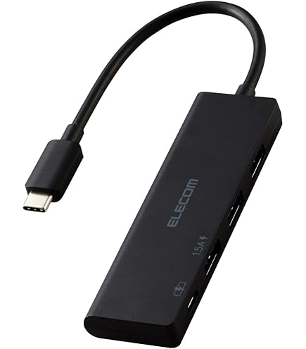 Amazon.co.jp: サンワサプライ USB2.0ハブ ブラック USB