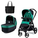 Peg Perego - Book Pop Up Stroller with Diaper Bag - Aquamarine by Peg Perego