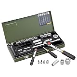 プロクソン(PROXXON) 56点・マルチソケットレンチセット 1/4"・1/2" No.82040
