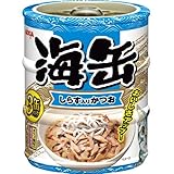 海缶ミニ3P しらす入りかつお 180g（60g×3缶）×24コ