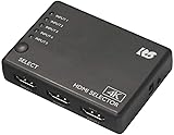 フルスペック4K対応の HDMI切替器 4K60Hz対応 切替器 RS-HDSW51-4KZ