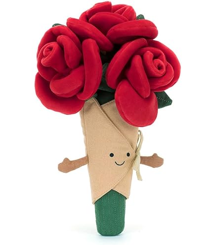 Amazon.co.jp: Jellycat アミューズブル 花束 ぬいぐるみ 12インチ