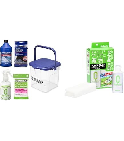 Amazon.co.jp: 【セット買い】Surluster(シュアラスター) 洗車バケツ