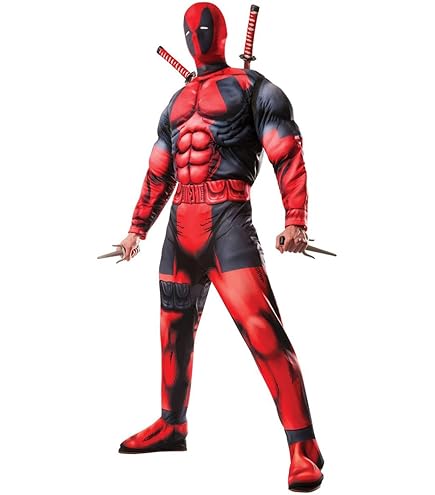 marvel デッドプール　スーツ　コスプレ Amazon.co.jp: マーベル デッドプール デラックス コスチューム メンズ