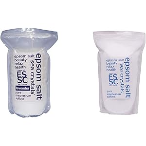 【セット買い】【Amazon.co.jp 限定】 エプソムソルト ラベンダーの香り 2.2kg (浴用化粧品) Seac…