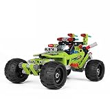 TAKUMI プルバックカー積み木型　速いミニジープ　車　子供　17.2x9.8x9.9cm 161pcs (T2002)