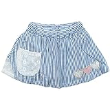 《初夏盛夏対応》 CHILD CHAMP(チャイルド チャンプ) ストライプハートAPパンツ付スカート 90cm/BL NO.C-86182402