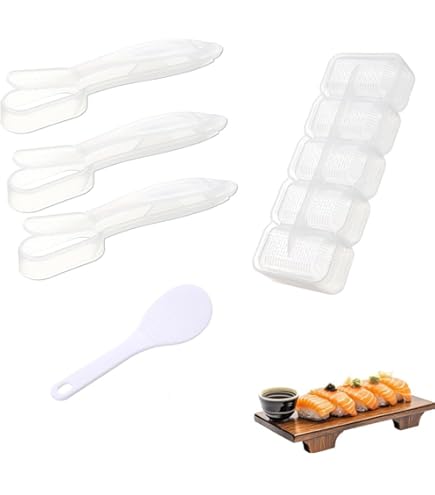 Amazon｜山県化学 にぎり寿司押し型 小 30ヶ取 ポリエチレン 日本製