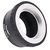 Haoge手動レンズマウントアダプタ向け42 mm m42マウントレンズをOlympusとPanasonicマイクロフォーサーズMFT m4 / 3 m43マウントカメラ