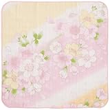 JOGAN(ジョウガン) ふんわりやわらかガーゼ おぼろさくら タオルハンカチ