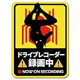 マグネットステッカー ◆ドラレコステッカー/ドライブレコード搭載/ヒーロー/スパイダーマン 002