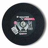 Walter Portacut High Speed Cutoff Wheel, Type 1, Round Hole, Aluminum Oxide, 12' Diameter, 1/8' Thic