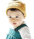 (ケイグラッソ)K-grasso+ 【 選べる 4色 】 ベビー ニット クラウン 王冠 誕生日 バースデー 記念 セレモニー 撮影 赤ちゃん 出産 お祝い プレゼント 退院 お宮参り (03. イエ