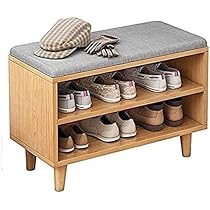 Amazon.co.jp: 玄関ベンチ シューズラック/収納ベンチ 玄関椅子