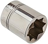 Williams ST-828 1/2 Drive Shallow Socket, 8- Point, 7/8-Inch by Williams