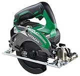 日立工機 18V コードレス丸のこ 充電式 5.0Ahリチウムイオン電池、急速充電器、ケース付 刃径125mm 48Pチップソー付属 C18DBL(LJCK)