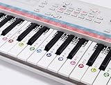 YAMAHA Remie(レミィ)専用鍵盤シール YAMAHA PSS-E30 Remie専用鍵盤 鍵盤 鍵盤カード