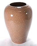 フラワーベース茶スパタ　（信楽焼・花瓶・花入れ・花器・壺・壷・水盤・フラワーポット・フラワーベース・Z）
