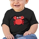 マンガ 漫画 かに子供服 ベビーTシャツ 半袖 男の子 女の子 クルーネック カジュアル
