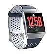 Fitbit フィットビット スマートウォッチ iONIC adidasエディション 心拍 睡眠 パーソナルコーチ GPS搭載 耐水性能 Ink Blue & Ice Gray インクブルー&アイスグレー L/Sサイズ【日本正規品】FB503WTNV-CJK FB503WTNV-CJK