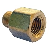 LASCO 17-6781 1/4-Inch Female Flare by 1/8-Inch Male Pipe Thread Brass Adapter [並行輸入品]