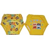 (ia5065) ３重層 アンパンマン トレーニングパンツ【２枚組】 トイトレ ANPANMAN イエロー◇100cm
