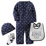 カーターズ（Carter's）2015年秋冬最新作 男の子用ハンサムジェントルマン豪華4点セット (newborn(-55cm)) [並行輸入品]