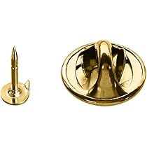 Amazon.co.jp: 大王製作所 ピンバッジ 留め具 キャッチ 蝶タック 貼り 